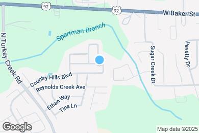 Map image of the property - 4340 Country Hills Blvd