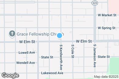 Map image of the property - 236 S Kenilworth Ave