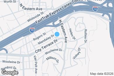 Map image of the property - Glendale Terrace Apartments - AC Townhomes LLC
