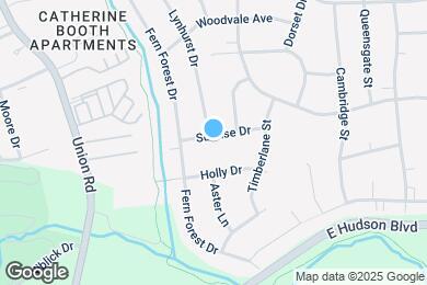 Map image of the property - 1001 Sunrise Dr