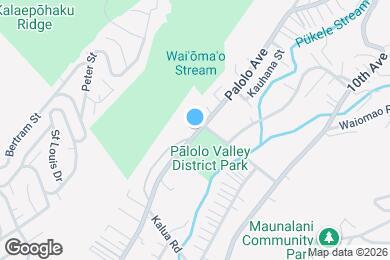 Map image of the property - 2046 Palolo Ave