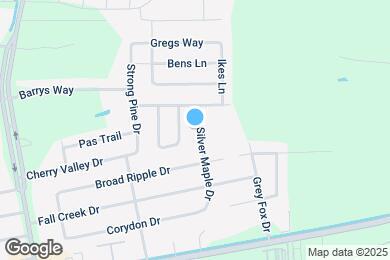 Map image of the property - 24227 Silver Maple Dr