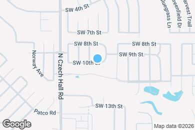 Map image of the property - 12016 SW 10th St