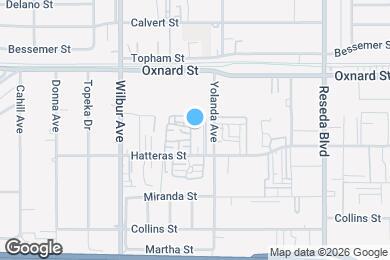 Map image of the property - 18721 Hatteras St