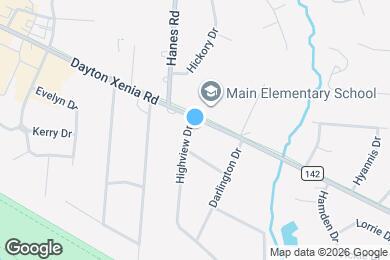 Map image of the property - 1176 Highview Dr