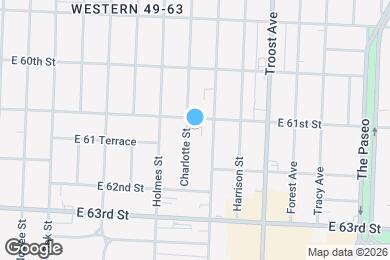 Map image of the property - 6109 Charlotte St