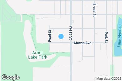 Map image of the property - 605 Marvin Ave