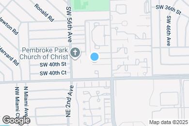 Map image of the property - 3926 SW 52nd Ave