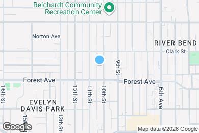 Map image of the property - 1422 10th St