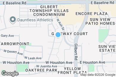 Map image of the property - 121 W Gary Way
