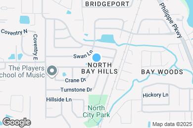 Map image of the property - 3100 Blue Heron St