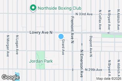 Map image of the property - 3105 N Girard Ave