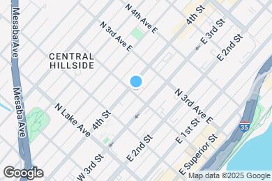 Map image of the property - 202-204 E 4th St