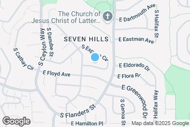 Map image of the property - 3289 S Espana Cir