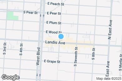 Map image of the property - 600 E Landis Ave
