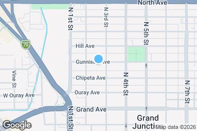 Map image of the property - 241 Gunnison Ave