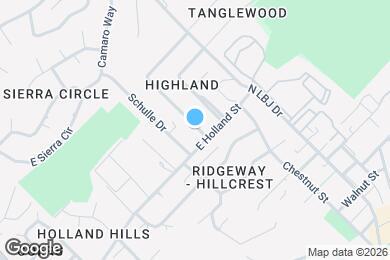 Map image of the property - 1409 Highland Dr