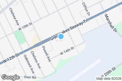 Map image of the property - 3701 W 12th St