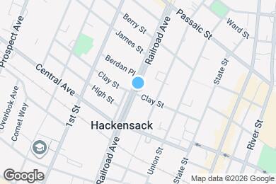 Map image of the property - 148 Clay St