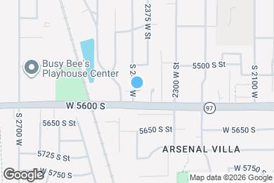 Map image of the property - 5564 S 2425 W