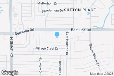 Map image of the property - 2910 Golden Meadow Dr