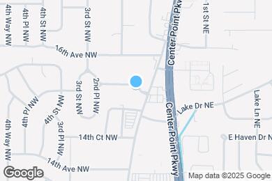 Map image of the property - 101 15th Ct NW