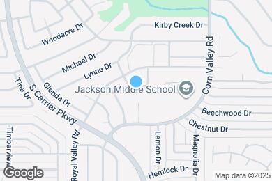 Map image of the property - 3521 Kirby Creek Dr