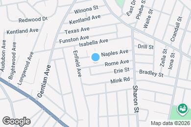 Map image of the property - 89 Rome Ave