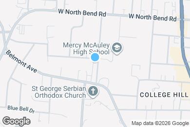 Map image of the property - 5937 Oakwood Ave