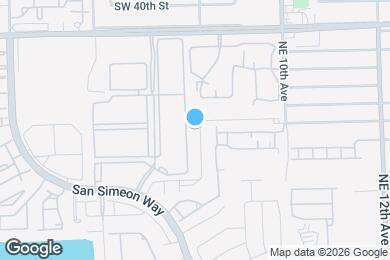 Map image of the property - 21068 NE 8th Ave