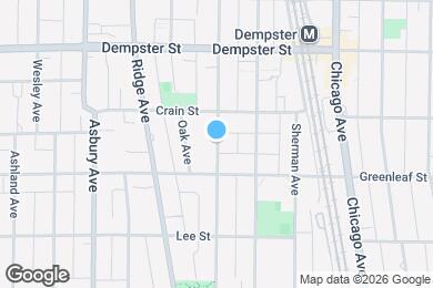 Map image of the property - 1132 Maple Ave