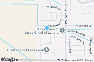 Map image of the property - 5054 W White Ash Ct