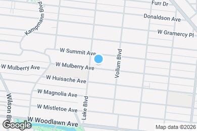 Map image of the property - 2039 W Mulberry Ave