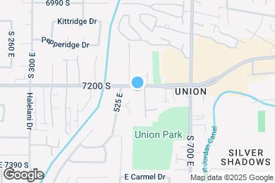 Map image of the property - 569 E 7215 S