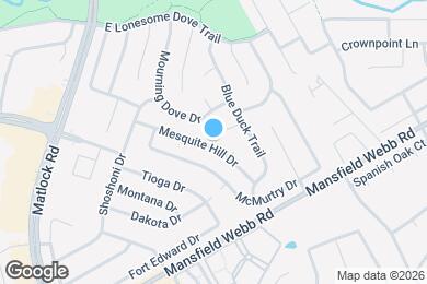 Map image of the property - 335 Mesquite Hill Dr