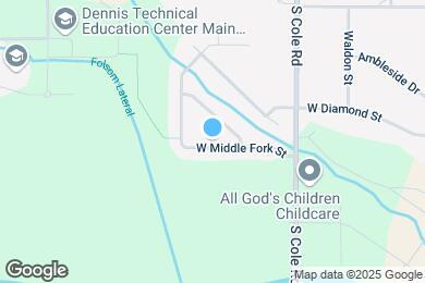 Map image of the property - 7668 W Middle Fork St