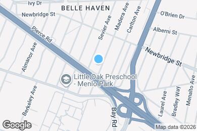 Map image of the property - 1111 Madera Ave