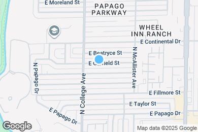 Map image of the property - 331 E Garfield St