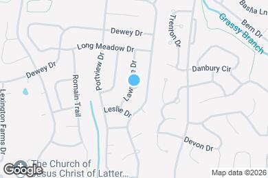 Map image of the property - 1910 Lawndale Dr