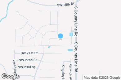 Map image of the property - 9112 SW 19th St