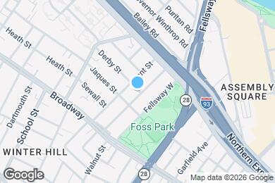 Map image of the property - 43 Derby St