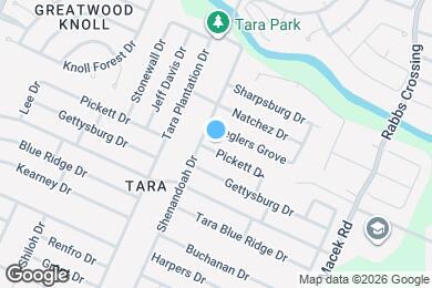 Map image of the property - 7011 Pickett Dr
