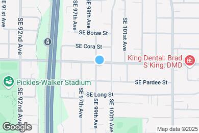 Map image of the property - 4510 SE 99th Ave