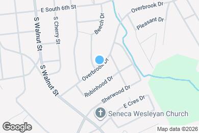 Map image of the property - 529 Overbrook Dr