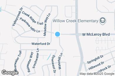 Map image of the property - 6709 Waterhill Ln