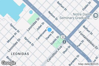Map image of the property - 2300 Dante St
