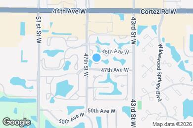 Map image of the property - 4610 47th Ave W