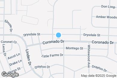 Map image of the property - 14638 Coronado Dr
