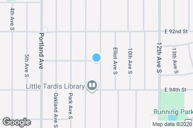 Map image of the property - 9300 Chicago Ave