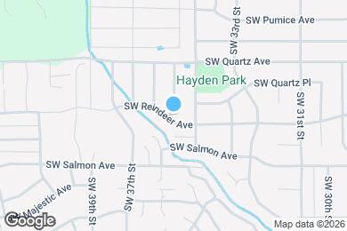 Map image of the property - 2140 SW 35th Pl